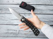 Складной нож от компании Columbia River Knife and Tool (CRKT®). Модель Go-N-Heavy™ (R1801). Оригинал