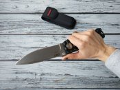 Складной нож от компании Columbia River Knife and Tool (CRKT®). Модель Go-N-Heavy™ (R1801). Оригинал