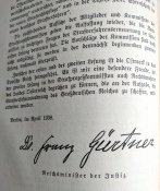Книга "Отчеты официальной комиссии по уголовным делам",1938г.Рейх