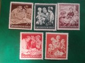 германия рейх-№859,869-872 MNH
