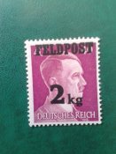германия рейх-№3 полевая почта MNH