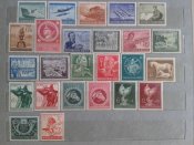 германия рейх-полный годовой набор 1944г MNH