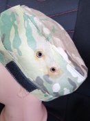 Тактическая кепка с защитой шеи р.60 в камуфляже Multicam (пр-во Украина). Дефект (лот №12)