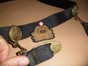 Ремень вахтенный, краб вмс ссср с литой фурнитурой