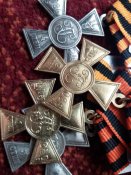 Набір гергієвських хрестів 1.2.3.4 ступінь.