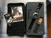 Часы 5.11 Tactical H.R.T. Titanium Watch