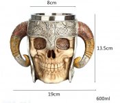 Череп-кубок нордический. Блиц.