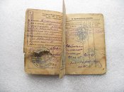 Красноармейская книжка,военный билет, орденская книжкаи Артеменко СН