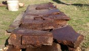 Лобовая Тигр-1, средняя.358 kg.