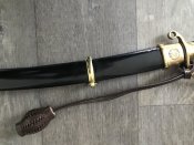 Шашка строевого начальствующего состава образца 1940 года (подзнаменка)