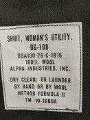 Лот17 Оригинал. Раритет. Рубашка женская армии США 1976, новая