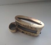 Устье ножен бебута номерное 2