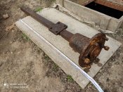 Ступиця з прицепа.Німецька.
