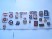 19 значков по славному городу Краматорск .