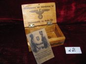 Шкатулка-сигаретница "14. Waffen-Grenadier-Division der SS «Galizien»" №2