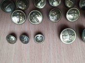 Пуговицы работников железнодорожного транспорта