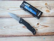 Складной нож от компании Cold Steel. Модель Pro Lite Clip Point (Black) 20NSC. Оригинал