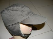 шапка - кепка темно-зеленого кольору хаккі.розм.58.б.в.100% котон