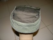 шапка - кепка темно-зеленого кольору хаккі.розм.58.б.в.100% котон