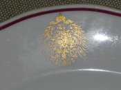Тарелка из Рейхсканцелярии ( кайзеровская Германия,до 1918г.).
