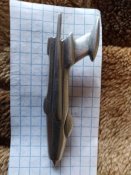 Запонка ( держатель) для галстука дембельский "Самолет"