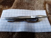 Запонка ( держатель) для галстука дембельский "Самолет"