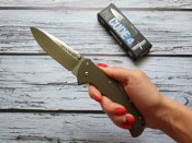 Складной нож от компании Cold Steel. Модель Code 4 Spear Point (58PS) CPM-S35VN. Оригинал