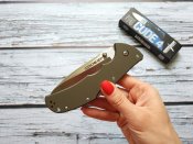 Складной нож от компании Cold Steel. Модель Code 4 Spear Point (58PS) CPM-S35VN. Оригинал