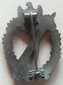 Рейх Нагрудный штурмовой пехотный знак Infanterie Sturmabz коллекционное состояние клеймо BSW