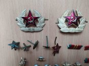 Лот кокард и эмблем