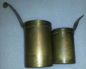 керосиновые мерки 1л. и 0.5 л. 1945г