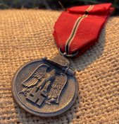 Боевая Медаль «За зимнюю кампанию на Востоке (1941-42) в состоянии!