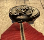 Боевая Медаль «За зимнюю кампанию на Востоке (1941-42) в состоянии!