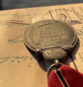 Боевая Медаль «За зимнюю кампанию на Востоке (1941-42) в состоянии!