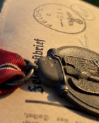 Боевая Медаль «За зимнюю кампанию на Востоке (1941-42) в состоянии!