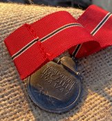 Боевая Медаль «За зимнюю кампанию на Востоке (1941-42) в состоянии!