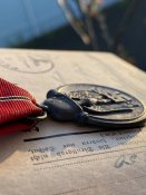 Боевая Медаль «За зимнюю кампанию на Востоке (1941-42) в состоянии!