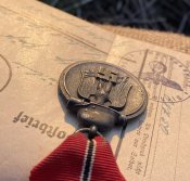 Боевая Медаль «За зимнюю кампанию на Востоке (1941-42) в состоянии!