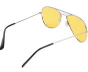 Окуляри антифари для нічного водіння антивідблискові авіатори HLV Night View Glasses (2 шт.)