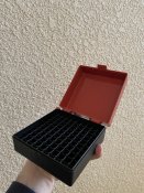 коробка на 100 патронов калибра .223Rem, 7,62x39, 222Rem и др.