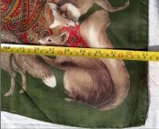 Охотничий платок. Шерсть и шёлк.