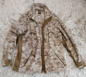 USMC marpat desert wind pro polartec fleece jacket