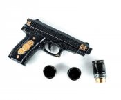 Керамический набор бутылка с рюмками Beretta