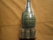 Набор бутылка с рюмками граната Ф-1