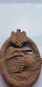 Нагрудный знак "За танковую атаку", Hermann Aurich, Dresden
