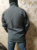 SoftShell куртка темно сірого кольору