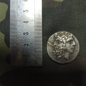 Древнегреческая монета VII-III вв. до н.э., реплика.