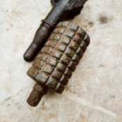ММГ міни  міномета Granatenwerfer 16. Рідна фарба.