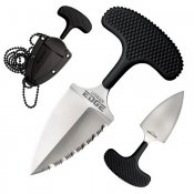 Нож с фиксированным клинком от компании Cold Steel. Модель Urban Edge 50/50 Edge (43XLS). Оригинал