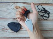 Нож с фиксированным клинком от компании Cold Steel. Модель Urban Edge 50/50 Edge (43XLS). Оригинал